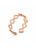 Steel_Art Eleganter Ring Damen Pilus rose goldfarben in rosegoldfarben
