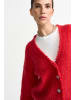 Rich & Royal Strickjacke in rot - 0001