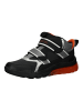 Geox Sneaker in Schwarz/Orange