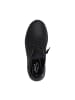 Jana Slip-on Low Sneakers mit Schnürsenkeln Schwarz