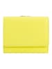 DuDu Corsica Geldbörse RFID Schutz Leder 11 cm in citrus yellow