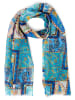 Codello Schal in blau mehrfarbig - 0001