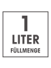 EASYmaxx Farbbehälter 1000ml weiß Akku-Farbpistole  Weiß