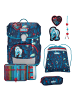Scout Neo LED Schulranzen-Set 8-teilig White Unicorn