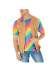 tectake Cooles, buntes Elastik-Jersey-T-Shirt, bunt