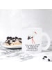 Mr. & Mrs. Panda Kaffeetasse Storch mit Spruch in Transparent
