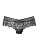 JETTE Panty in schwarz-kupferfarben