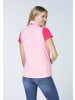 Polo Sylt Fleece-Weste in Pink