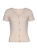 LASCANA Kurzarmshirt in beige