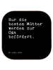 Mr. & Mrs. Panda Bierdeckel Nur die besten Mütter... mit Spruch in Schwarz