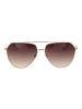 Guess Damen Sonnenbrillen Aviator Gold