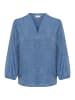 Kaffe Langarm-Bluse KAellen Regular fit in Coronet Blue C.