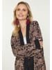 usha FESTIVAL Women Cardigan in black multicolor