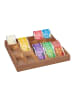 relaxdays Sortierbox Holz in Natur - (B)32 x (H)3,5 x (T)26 cm