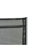 VCM  2er Aluminium Klappstuhl Textilbezug schwarz in Schwarz