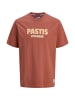 Jack & Jones T-Shirt 'Amalfi' in rot