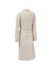 Erwin Müller Piqué Unisex-Bademantel lang Hohenfels in cappuccino