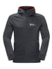 Jack Wolfskin Funktionsjacke/Midlayer HYDRO GRID HOODED FZ M in Schwarz