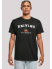 F4NT4STIC T-Shirt Driving Home Weihnachten in schwarz