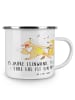 Mr. & Mrs. Panda Emaille Becher 35. Hochzeitstag Leinwandhochzei... in Transparent