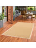 Pergamon Sisal Teppich mit Bordüre in beige