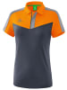 erima Squad Poloshirt in new orange/slate grey/monument grey