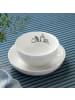 Villeroy & Boch 4er Set Bols XMAS Statement Lines ø 13,8 cm weiß in weiß