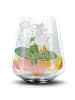 Mr. & Mrs. Panda Gin Glas Sternzeichen Widder ohne Spruch in Transparent