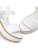 LASCANA Sandalette in weiß