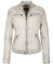 H.I.S Lederjacke SAIMINA in stone