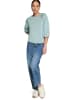 Zero  Sweatshirt unifarben in Silver Blue