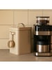relaxdays 2 x Metallbox in Beige - 6,5 Liter