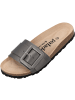 Palado Pantoletten Arrus by Sila Sahin in Anthrazit Metallic