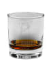 Mr. & Mrs. Panda Whiskey Glas Bär Gitarre mit Spruch in Transparent