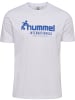 Hummel T-Shirt Hmlpulse Lebensstil Herren in WHITE/SURF THE WEB