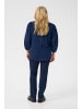 KAFFE curve Langarm-Bluse KCsilla Regular fit in Midnight Marine