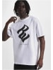 Rocawear T-Shirt in white/black