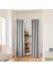 SoBuy Raumteiler in Hellgrau matt - (W) 17 x (H) 199 x (L) 162 cm