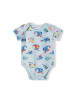 Minoti 4tlg. Set: Kurzarmbody 15mbaby 10 in hellblau