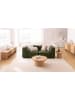 home24 home24 Couchtisch aus Holzwerkstoff in Beige / Braun - 80 x 80 x 35 cm in Eiche