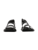 ELONG Flache Slipper-Sandalen Schwarz