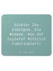 Mr. & Mrs. Panda Mouse Pad Spruch Auszubildende Kopierer mit Spruch in Meeresbrise