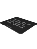 Mr. & Mrs. Panda Mousepad Spruch Kundendienstmitarbeiter Dankesc... in Schwarz