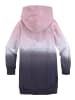 Kangaroos Sweatkleid in rosa-weiß-blau