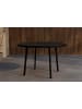 ebuy24 Gartentisch Giardini Schwarz 120 x 120 cm