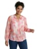 Ulla Popken Bluse in hibiskus-pink