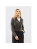Bolongaro Trevor Lederjacke Millie Biker in dunkelgrau