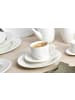 Ritzenhoff & Breker 6er Set Espressotassen mit Untertassen Saphir 80 ml in weiß
