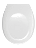 Wenko WC-Sitz Mod. Bergamo Weiß, WC-Sitz Bergamo Weiß in Weiß