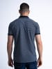 Petrol Industries Poloshirt mit All-over Muster Tiki in Blau